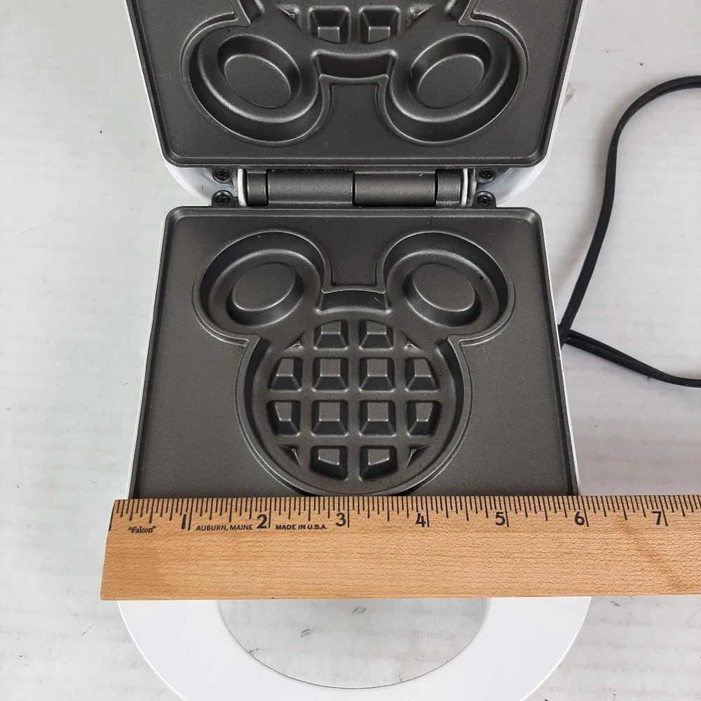🔥Disney Mickey The True Original Mini Waffle Maker 90th Anniversary